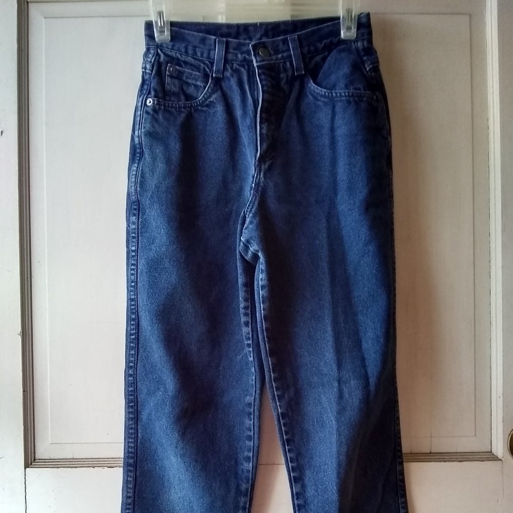 Vintage Mom Jeans - all cotton, high rise, and made in the U.S.A